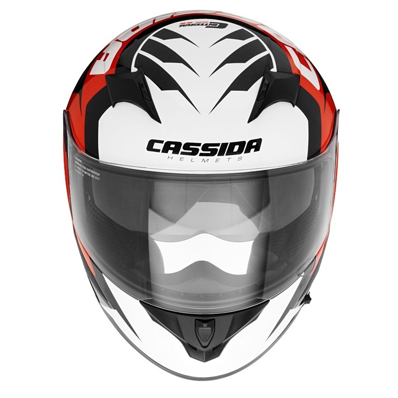 Integralhelm Cassida Integral 2.0 Perimetric rot-schwarz-weiß-grau