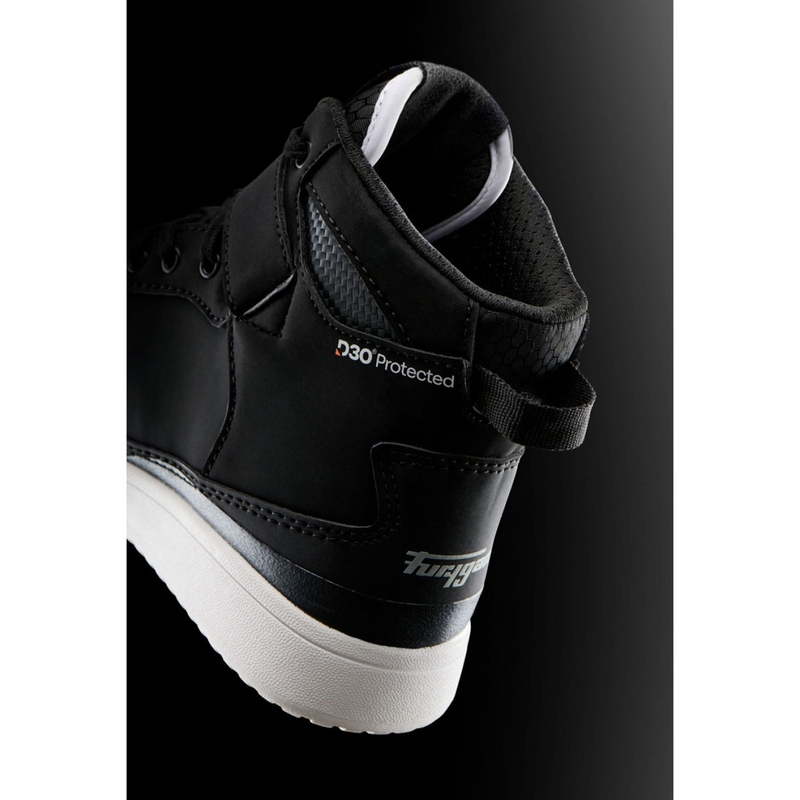 Furygan Tarmac D3O® Motorradstiefel schwarz-weiß