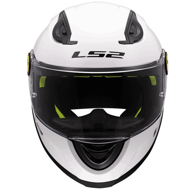 Kinder-Integralhelm LS2 FF812, glänzend weiß