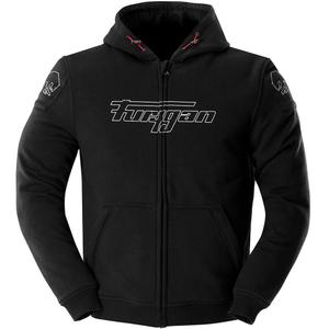Furygan Livio X Kevlar® Motorradjacke schwarz-weiß
