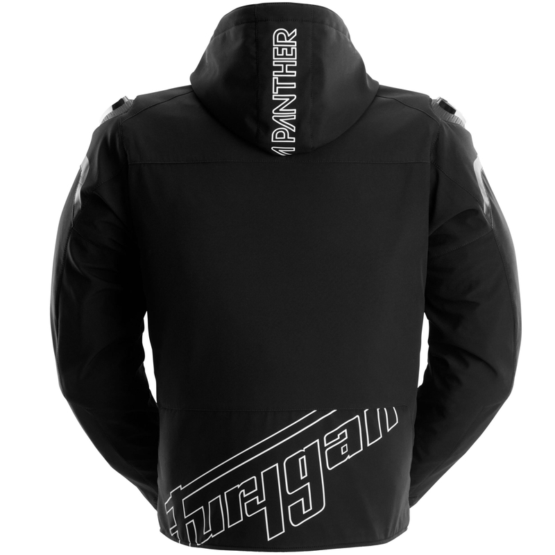 Furygan Sektor Roadster Evo Motorradjacke schwarz-weiß-rot