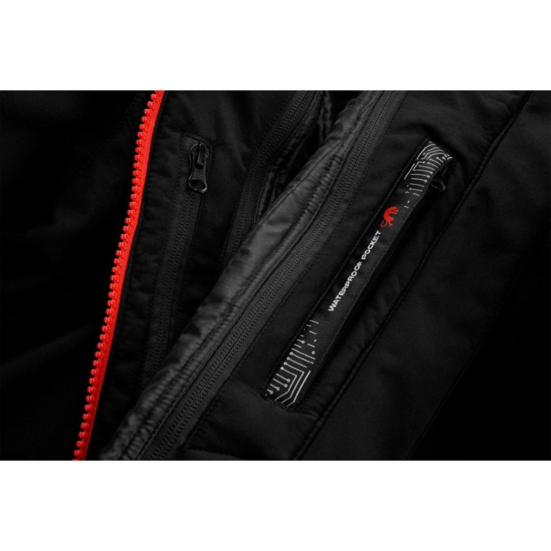 Furygan Sektor Roadster Evo Motorradjacke schwarz-weiß-rot
