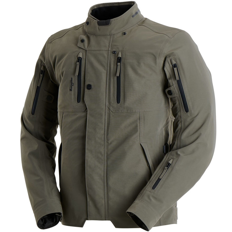 Furygan Harris Trooper Motorradjacke, khakigrün