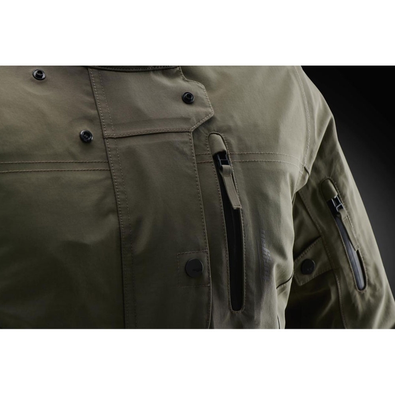 Furygan Sarah Trooper Damen-Motorradjacke, khakigrün