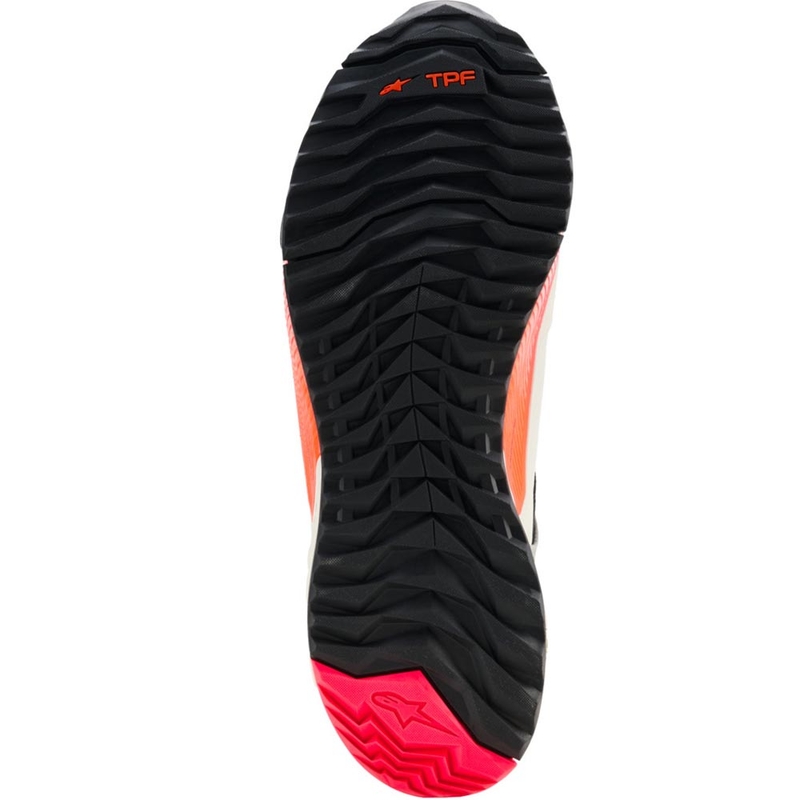 Alpinestars Stella CR-X Drystar Damen-Motorradstiefel Weiß-Hellgrau-Schwarz-Neonpink