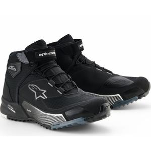 Alpinestars Stella CR-X Drystar Damen-Motorradstiefel schwarz-grau-weiß