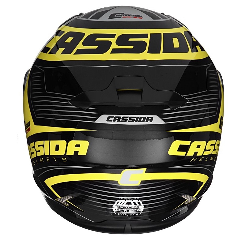 Integralhelm Cassida Integral 2.0 Perimetric fluo gelb-schwarz-grau
