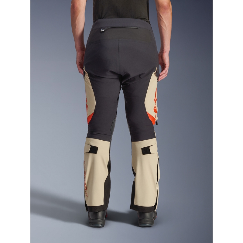 Alpinestars Halo PRO Drystar XF Motorradhose creme-schwarz-rot