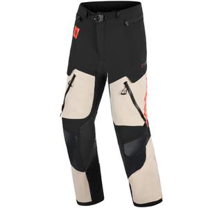 Alpinestars Halo PRO Drystar XF Motorradhose creme-schwarz-rot