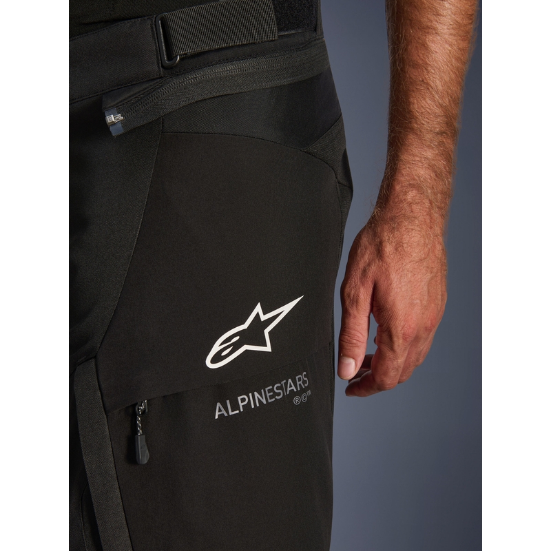 Alpinestars Andes V4 Drystar Kurze Motorradhose Schwarz