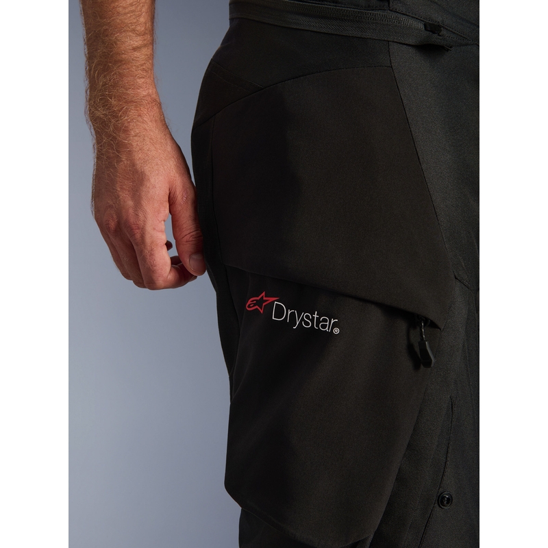 Alpinestars Andes V4 Drystar Kurze Motorradhose Schwarz