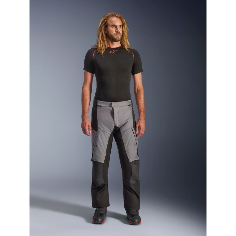 Alpinestars Andes V4 Drystar Motorradhose schwarz-dunkelgrau
