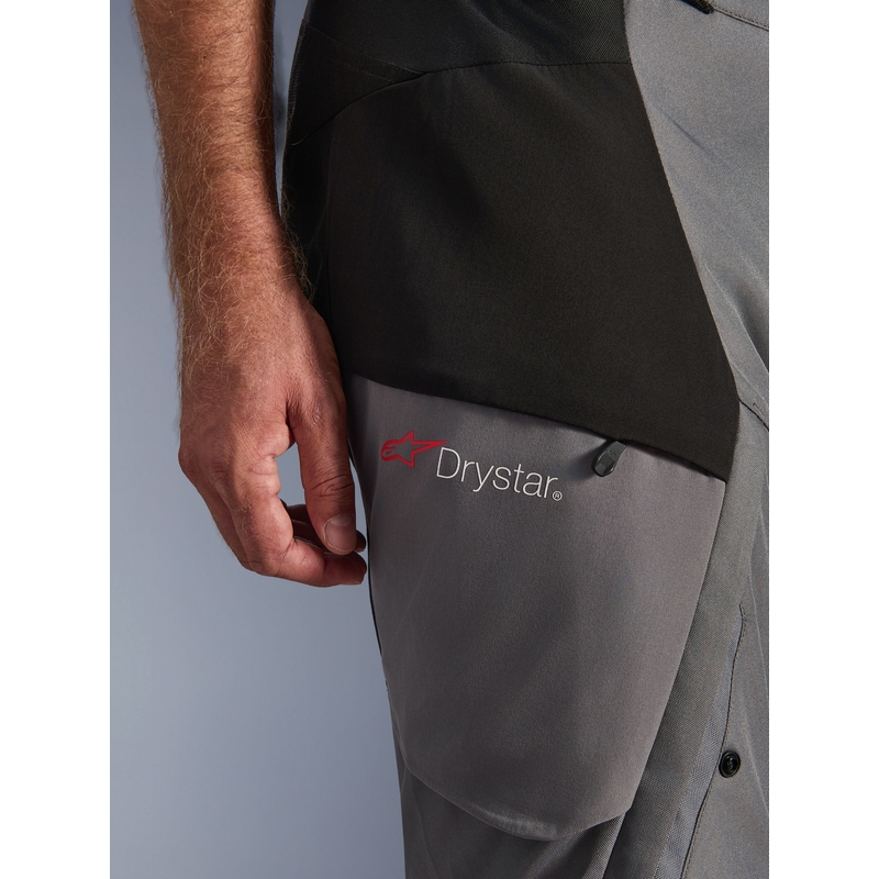 Alpinestars Andes V4 Drystar Motorradhose schwarz-dunkelgrau