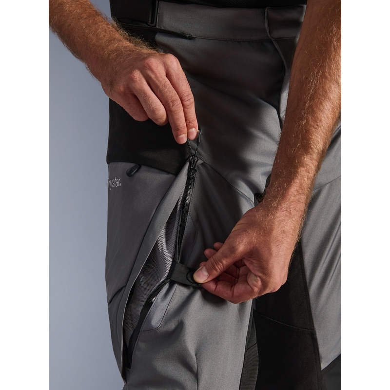 Alpinestars Andes V4 Drystar Motorradhose schwarz-dunkelgrau