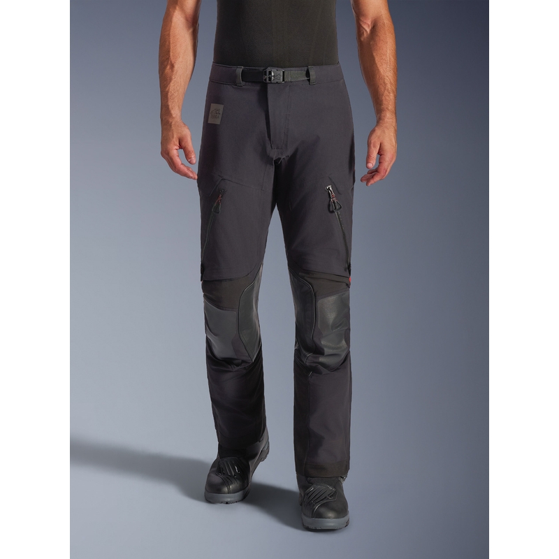 Alpinestars Halo PRO Drystar XF Motorradhose schwarz-dunkelgrau-rot