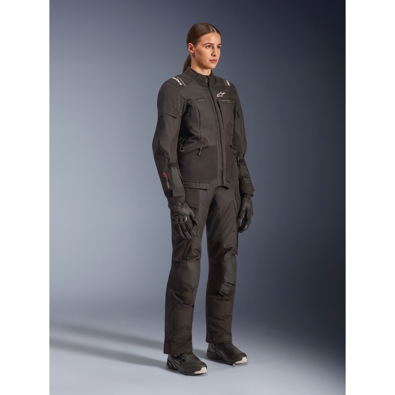 Alpinestars Stella Andes V4 Drystar Damen-Motorradjacke Schwarz