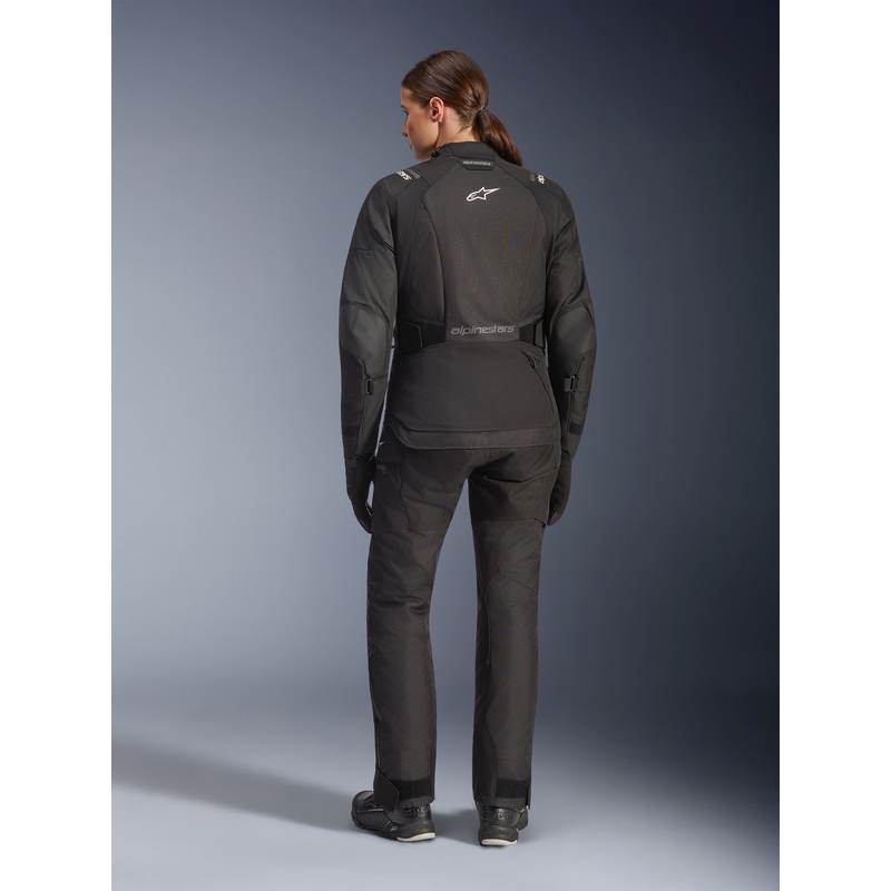 Alpinestars Stella Andes V4 Drystar Damen-Motorradjacke Schwarz
