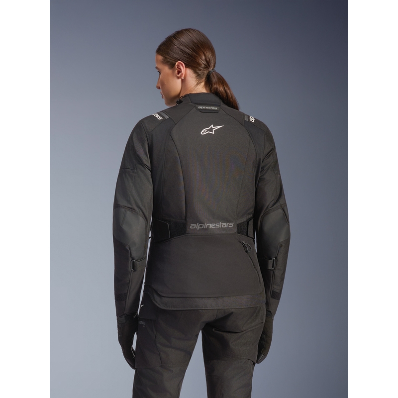 Alpinestars Stella Andes V4 Drystar Damen-Motorradjacke Schwarz