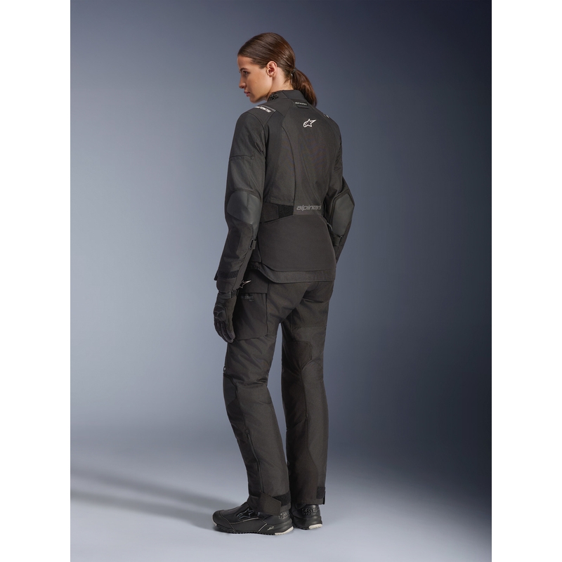 Alpinestars Stella Andes V4 Drystar Damen-Motorradjacke Schwarz