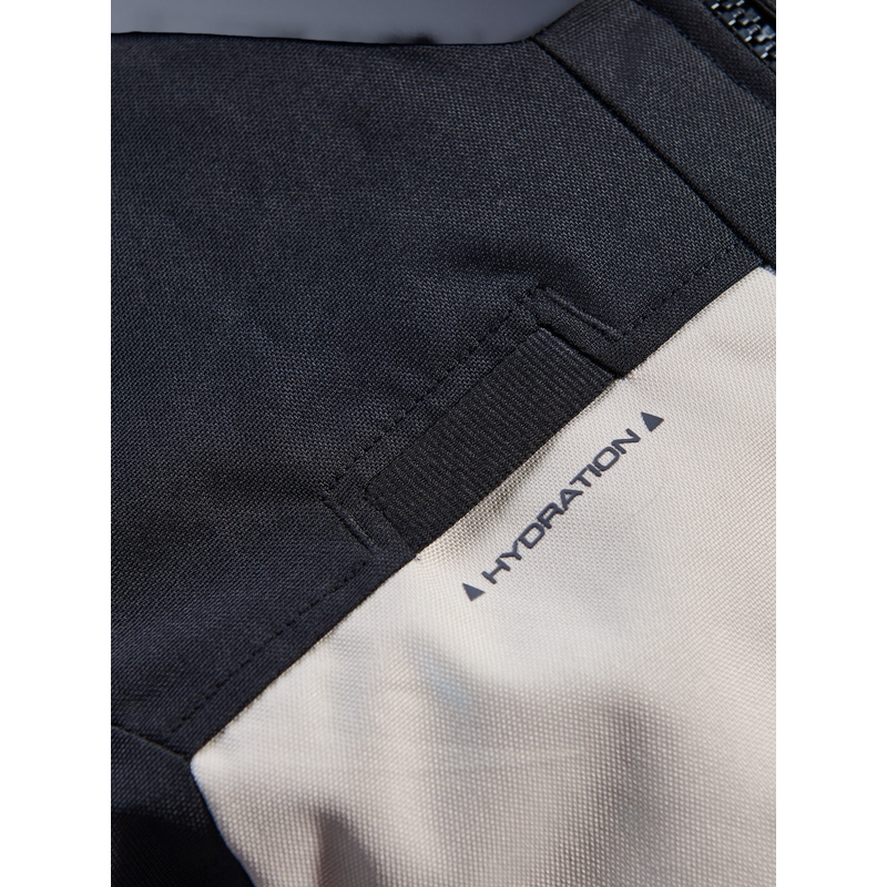 Alpinestars Andes V4 Drystar Motorradjacke Creme-Hellbraun-Schwarz-Fluo-Orange