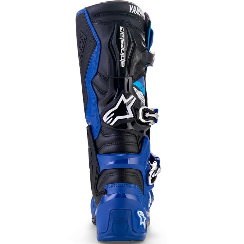 Alpinestars TECH 7 YAMAHA Motocross-Stiefel, blau-weiß-schwarze Kollektion