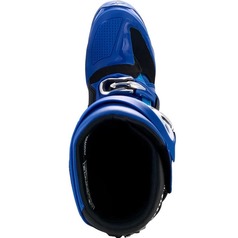 Alpinestars TECH 7 YAMAHA Motocross-Stiefel, blau-weiß-schwarze Kollektion