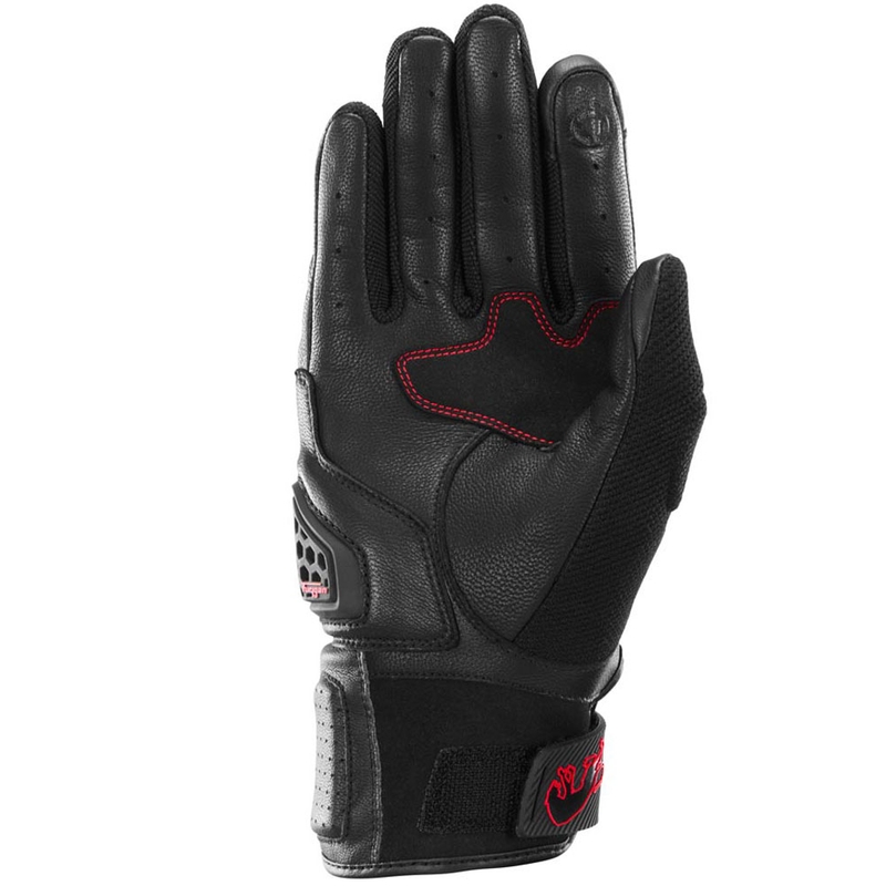 Furygan Volt EVO Motorradhandschuhe schwarz-weiß-rot