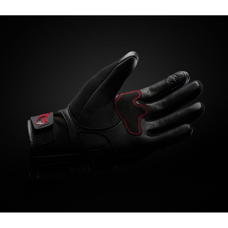 Furygan Volt EVO Motorradhandschuhe schwarz-weiß-rot