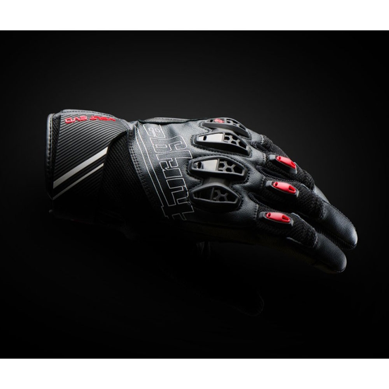 Furygan Volt EVO Motorradhandschuhe schwarz-weiß-rot