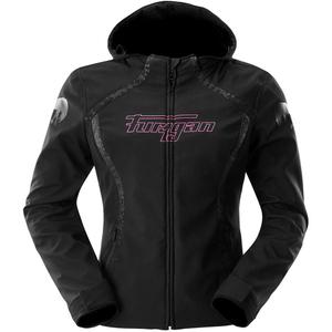 Furygan Skye Damen-Motorradjacke schwarz-rosa