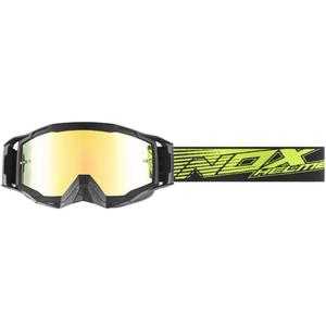 Motocross-Brille NOX Spectre schwarz-gelb