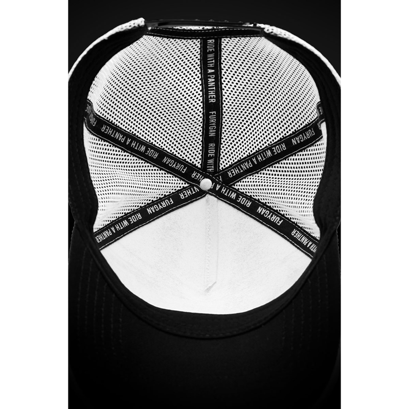 Furygan Trucker Rage Kappe weiß-schwarz