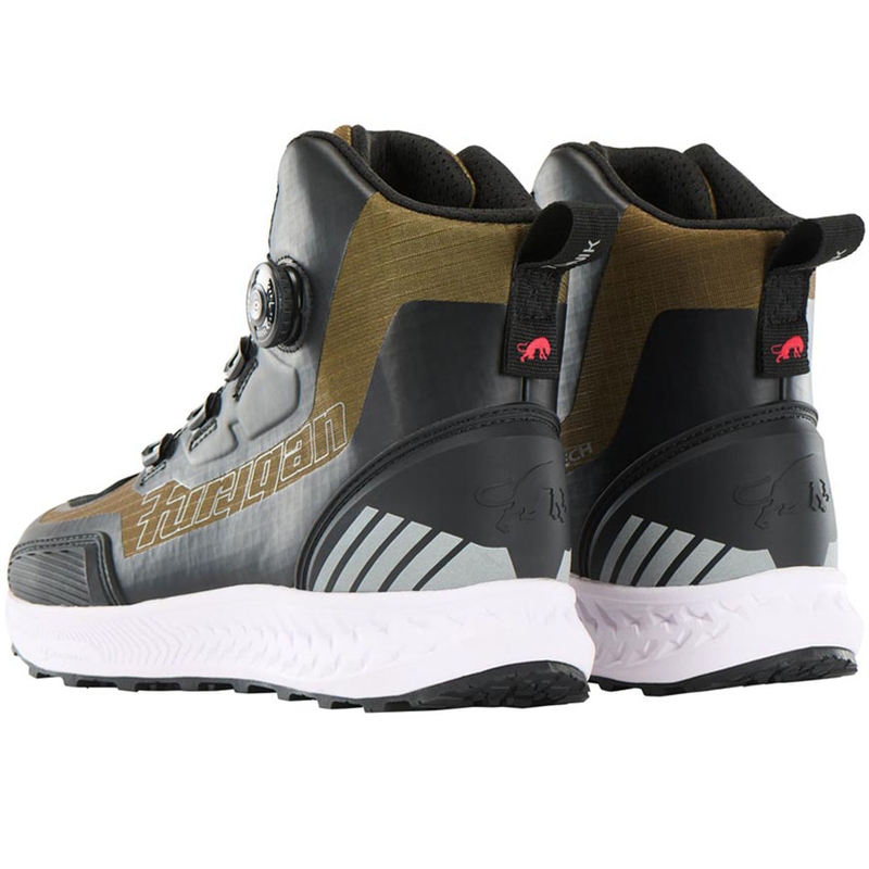 Furygan Tonik D3O® Motorradstiefel khaki-schwarz