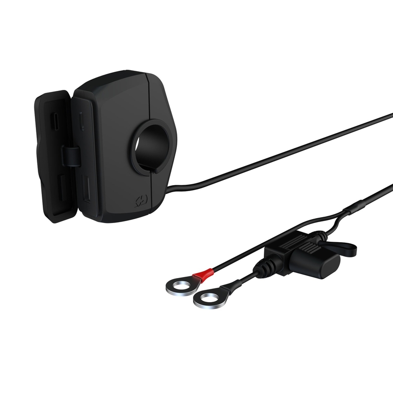 Oxford Slim-Anschluss USB-C und USB-A, schwarz