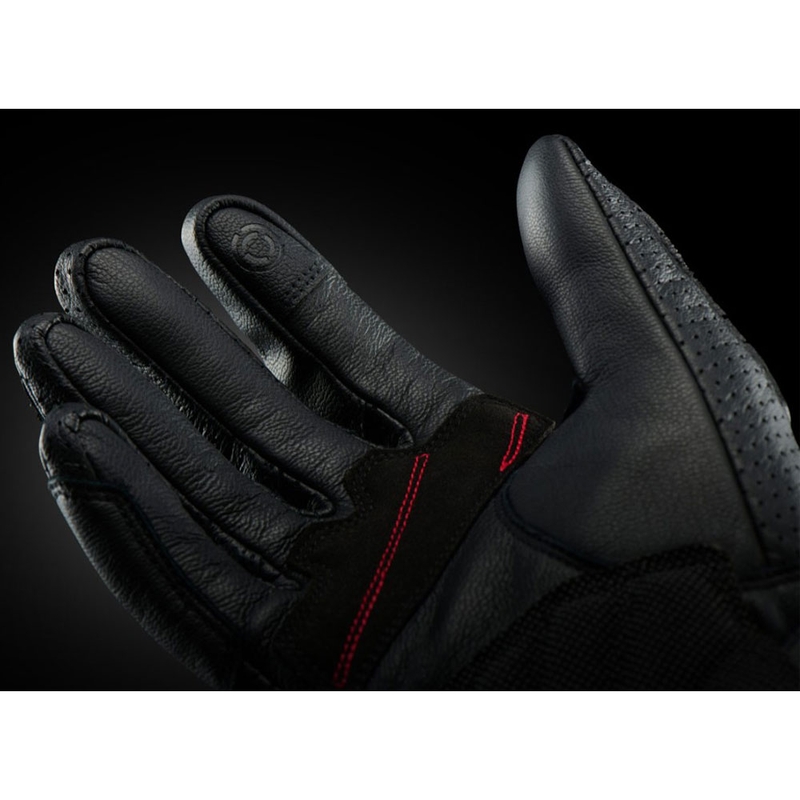 Furygan LR Nomad Belüftete Motorradhandschuhe Schwarz