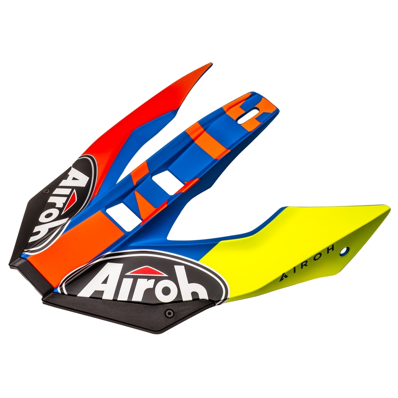 Visier für Motorradhelme Airoh Twist 2.0 Lift, mattcyan