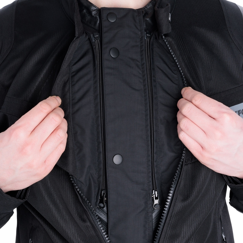 Oxford Dakar Air Motorradjacke schwarz