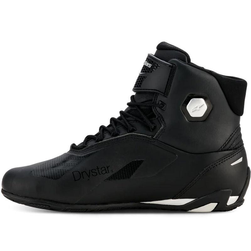 Alpinestars Stella Faster-4 Drystar Damen-Motorradstiefel schwarz-silber