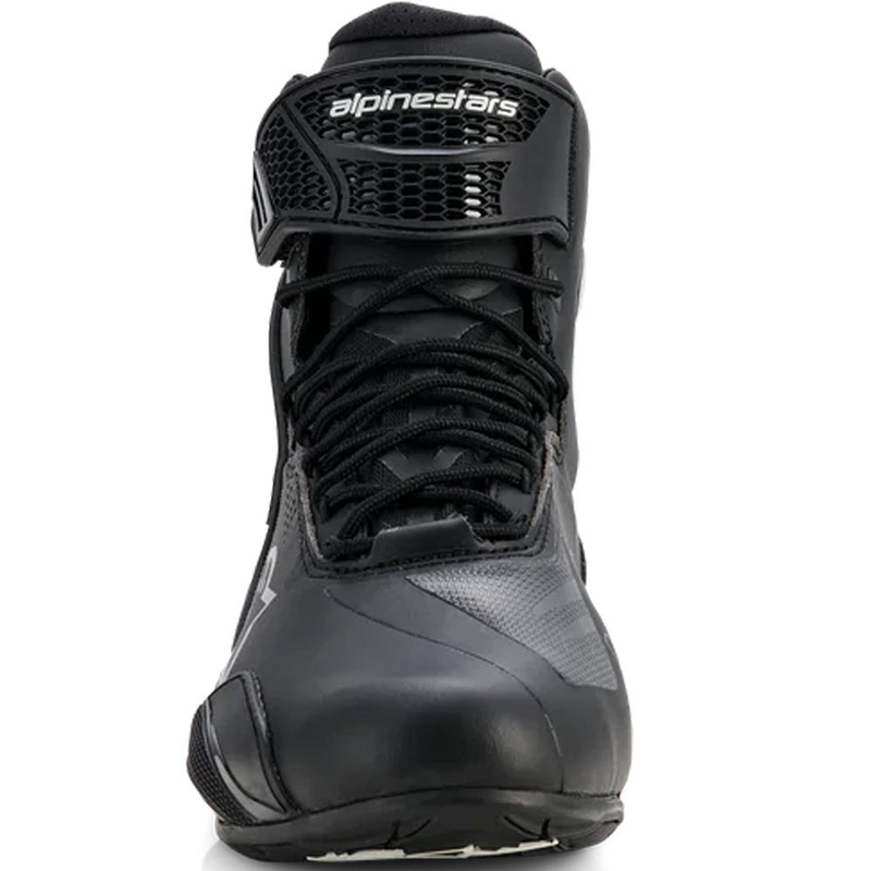 Alpinestars Stella Faster-4 Drystar Damen-Motorradstiefel schwarz-silber
