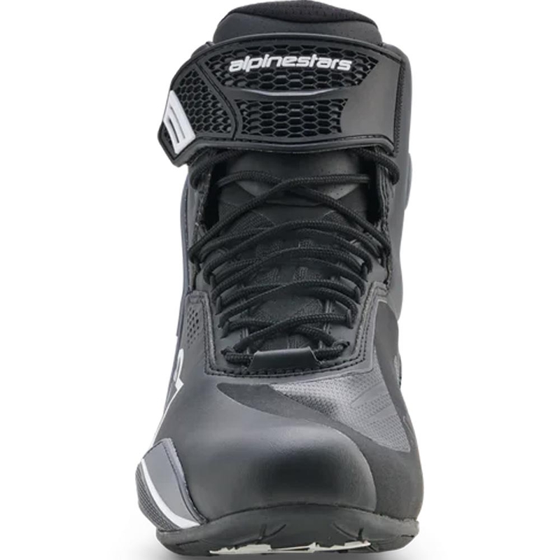 Alpinestars Faster-4 Drystar Motorradstiefel schwarz-dunkelgrau-weiß