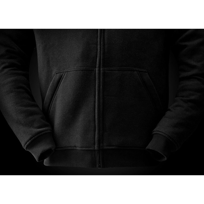 Furygan Livio X Kevlar® Motorradjacke schwarz-rot