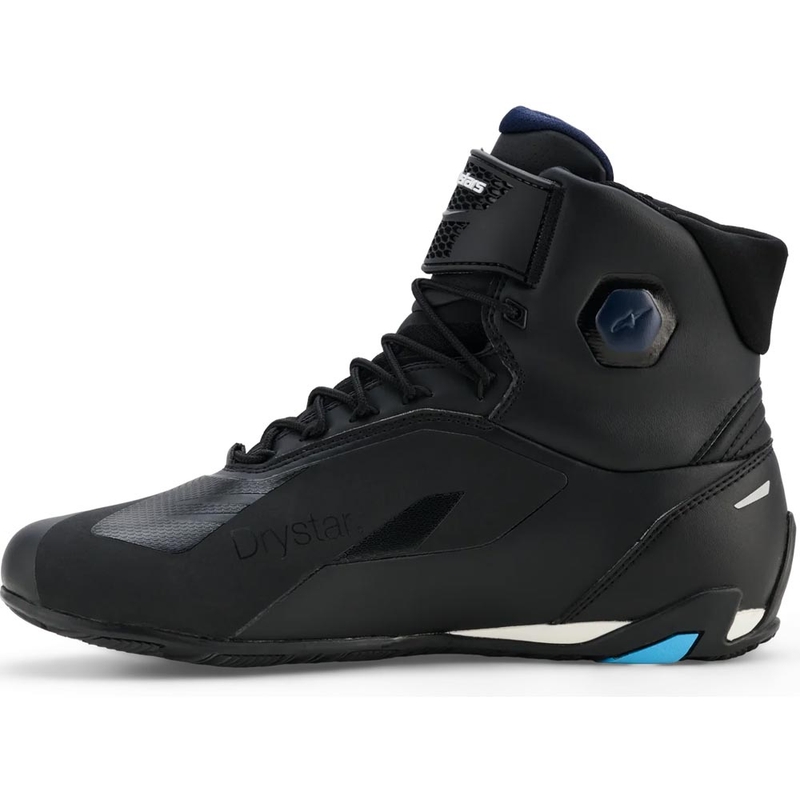 Alpinestars Faster-4 Drystar Motorradstiefel schwarz-blau-weiß