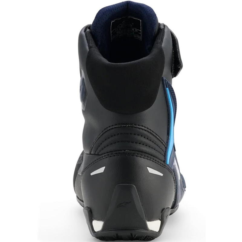 Alpinestars Faster-4 Drystar Motorradstiefel schwarz-blau-weiß