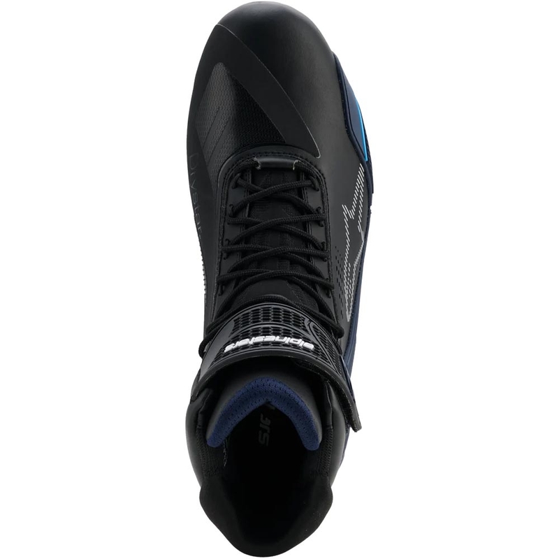 Alpinestars Faster-4 Drystar Motorradstiefel schwarz-blau-weiß