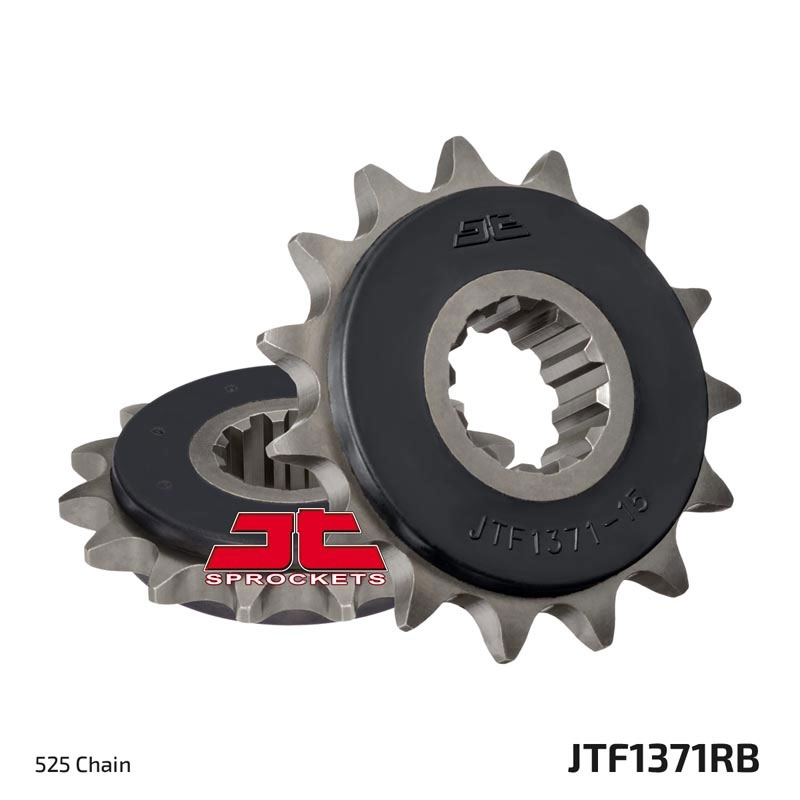 Ritzel JT 15T, 525 rubber cushioned