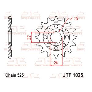 Ritzel JT JTF 1025-15 15T, 525
