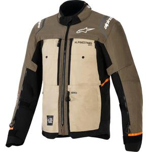 Alpinestars Cusco Drystar Motorradjacke braun-schwarz