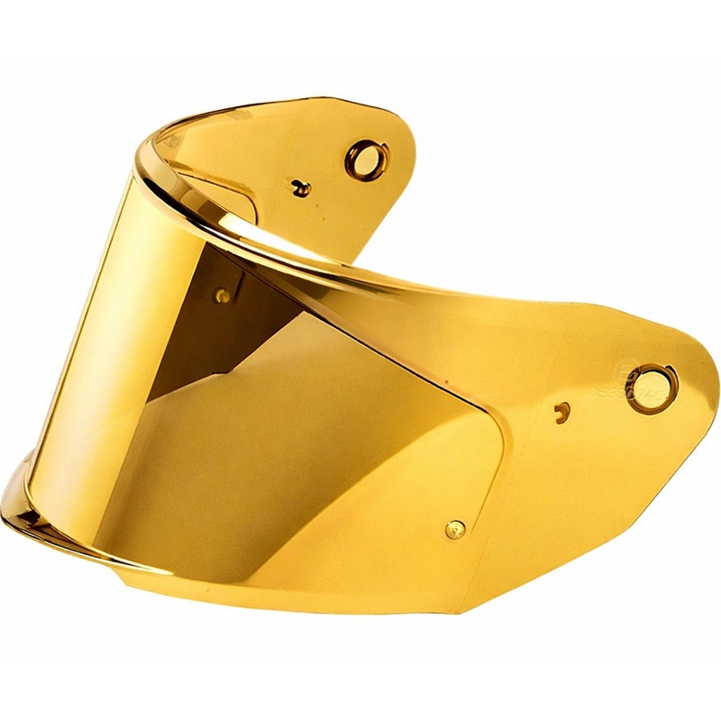 Visier für Motorradhelme Cassida Integral GT 2.0/2.1, GTS 2.1 mit Vorbereitung für Pinlock REVO Spiegelgold