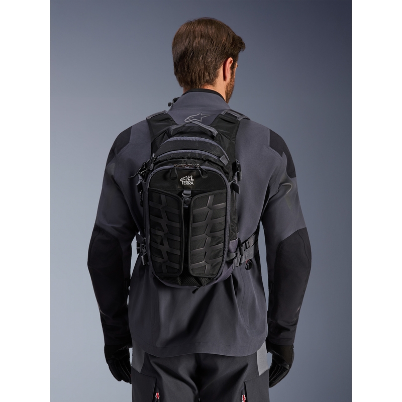 Alpinestars AT-15 Motorradrucksack schwarz-grau 15 l