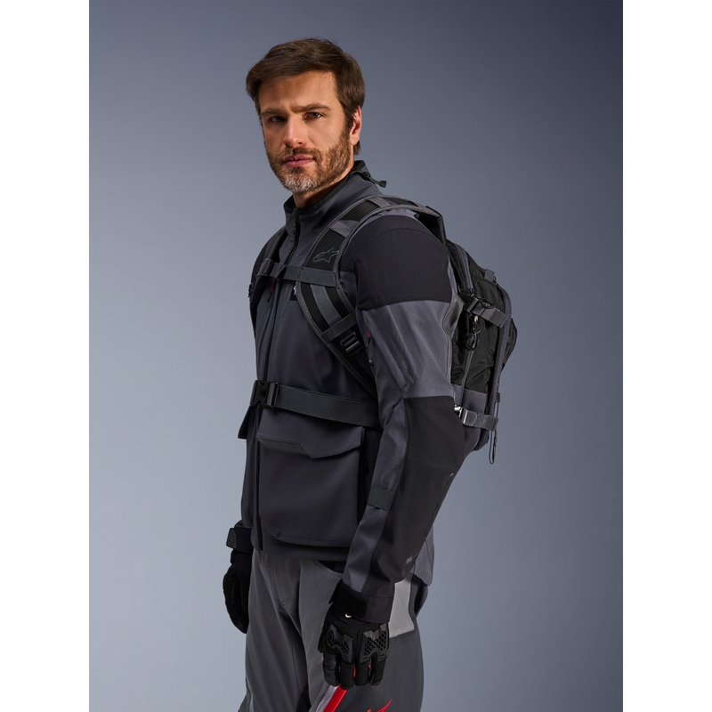 Alpinestars AT-15 Motorradrucksack schwarz-grau 15 l